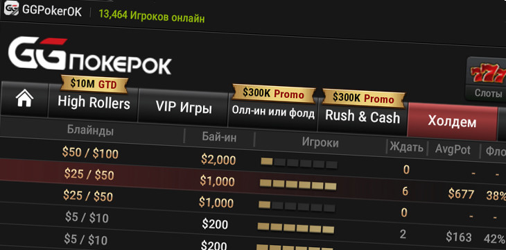 Турниры GGPokerOK