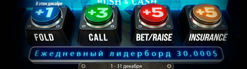 Лидерборд Rush&Cash